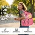 thumbnail image 5 of KUIFORTI Watermelon Capybara Boys School Bag Set 4 piece with Lunch Box Pencil Case Water Bottle Sleeve for Elementary Primary Middle School Students, 5 of 7