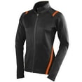 thumbnail image 2 of Augusta LADIES FREEDOM JACKET BLK/ORA L, 2 of 2