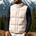 thumbnail image 2 of IhhxPro Big and Tall Men's Puffer Vest with Pockets Fit Warm Outdoor Waistcoat Lightweight Quilted Insulated Casual Jacket Sleeveless Gilet for Winter Hiking Layering M-5XL, 2 of 9