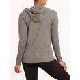 Bally Women's Active Pullover Long Sleeve Ribbed Hoodie