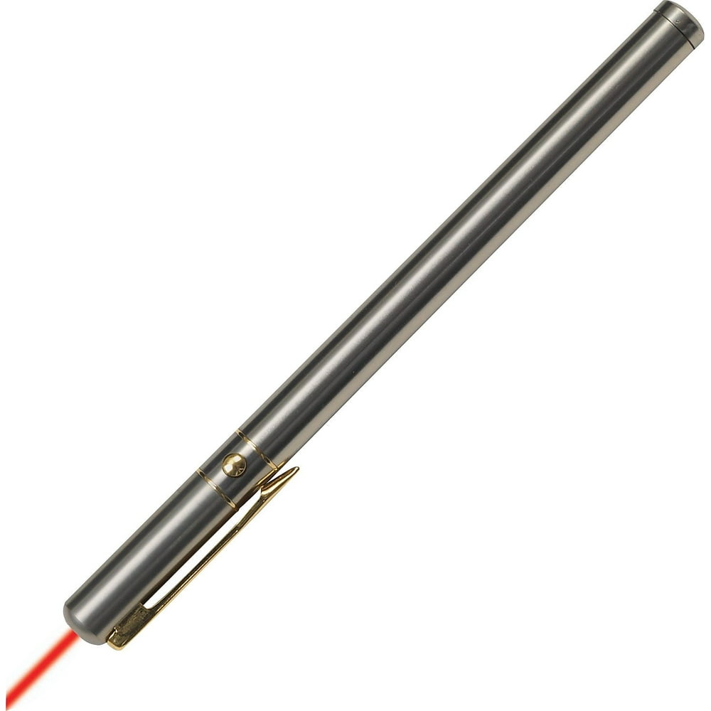 Staples Slim Laser Pointer, Solid Brass 19217CC