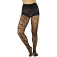 thumbnail image 5 of ToBeInStyle Women's Asymmetric Cloudy Hearts w/Contrast Opaque Outline - One Size, 5 of 7