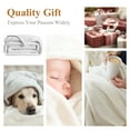 thumbnail image 2 of Sleepwish Flannel Fleece Blanket, Horse Blanket Brown Blanket Throws for Couch Sofa, 50x60", 2 of 9