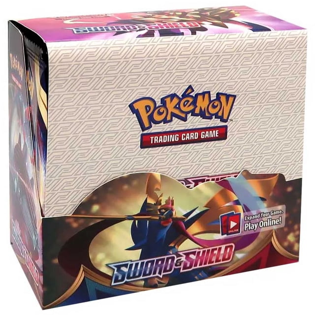 caja de presentación de 324 sobres de cartas pokémon tcg: espada y escudo - reinado escalofriante (36 sobres) Expositor frontal 3/4 gris claro con el logotipo Pokémon Trading Card Game en la parte superior, arte de Reign Escalofriante con personaje central y banda inferior 'Sword & Shield'; caja con 36 sobres por expositor que totalizan 324 sobres, diseñada para exhibir paquetes TCG en tienda y mostrar sobres coleccionables.