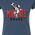 thumbnail image 3 of Disney - Minnie Name Soccer  - Juniors Fitted Graphic T-Shirt, 3 of 5