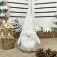 thumbnail image 2 of Muñeco de peluche de Papá Noel de dibujos animados, adorno de Navidad, decoración de fiesta en casa, regalo, 2 of 8