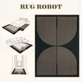 thumbnail image 5 of RUG ROBOT 5'x7' Easy Jute Rug, Washable Non Slip Area Rugs for Living Room, Modern Rainbow Indoor Outdoor Rugs, Farmhouse Carpet Natural Rug for Dining Room Bedroom Deck Porch, 5 of 10