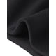 thumbnail image 5 of VESTIDO MINI SIN MANGAS INSPIRADOR CHIC PARA MUJERES, VESTIDO BURBUJA DE CUELLO CUADRADO, CASUAL Y ELEGANTE M NEGRO, 5 of 6
