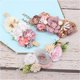 thumbnail image 2 of KAKOWELY 3 diademas para bebés, diademas de flores para bebés, accesorios para el cabello para niñas pequeñas., 2 of 5