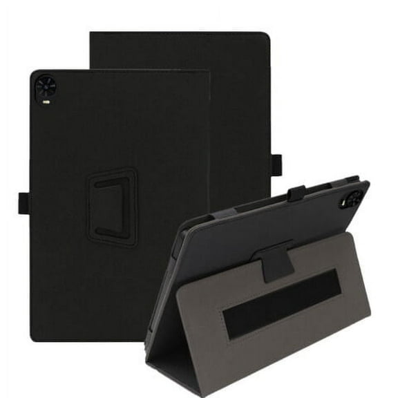 Fancing Case for TCL TAB 10 Nxtpaper 5G 10.4 inch,TCL TAB 10 Nxtpaper 5G Tablet Case,Folding Stand Protective Cover with Pencil Holder & Wrist Strap Case for TCL TAB 10 Nxtpaper 5G 10.4 inch(Black)