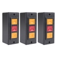 thumbnail image 1 of 3X Garage Door Opener, Electric Door Roll Switch Lock Box, Mounted Concealed Button Switch C, 1 of 5
