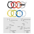 thumbnail image 4 of Shifting/Brake Cable Tube High Carbon Steel Bike Tubes Wire Core PVC Surface Lightweight Line Hose Disc Brake Strong Toughness Red, 4 of 8