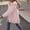 Pink, variant on Hooded Solid Color Bread Suit Large Size Thick Medium Long Loose Jacket Women's Padded Winter Jacket Designer Wool Coats for Women Women down Weight Short down Jacket Girls Thickened down Jacket plus