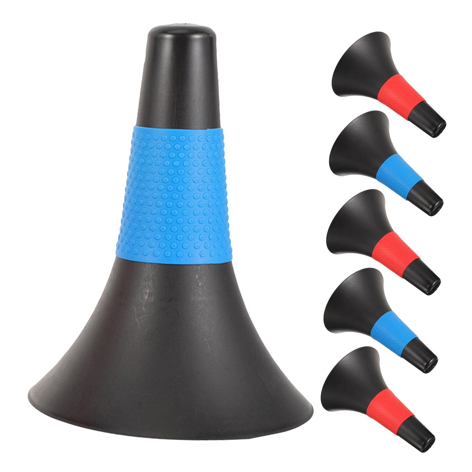 FOMIYES 6Pcs Soccer Speed Cones High Visibility Training Equipment Portable Plastic for Outdoor Drills