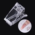 thumbnail image 3 of Nail Tips Clip Transparent Finger Poly Quick Building Gel Extension Nails Art Manicure Tool, 3 of 7