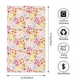 thumbnail image 4 of Disketp Colorful Floral Print Bathroom Towels,Cotton Towel,Soft Towels For Kitchen And Bath, 4 of 9