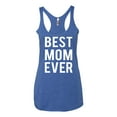 thumbnail image 2 of Wild Bobby, Best Mom Ever Mothers Day Gift, Mother's Day, Women Tri-Blend Racerback Tank Top, Vintage Royal, X-Large, 2 of 3