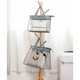 thumbnail image 7 of UDIYO Clear Handbag Storage Organizer, Dust Bags with Zipper and Handle for Hanging Closet, 7 of 7
