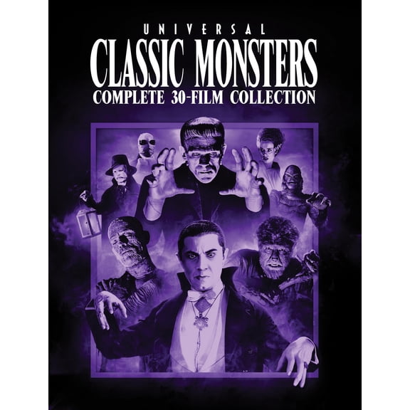 Universal Classic Monsters 30-Film Collection (DVD), Horror, Universal