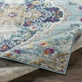 thumbnail image 4 of Livabliss Area Rugs for Living Room, 5x7 Floransa Traditional Blue Rug, Bedroom Dining Room Home Decor Stain Resistant Carpet (5'3" x 7'1"), 4 of 8