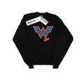 thumbnail image 1 of DC Comics Womens Wonder Woman 84 Neon Emblem Sweatshirt, 1 of 3