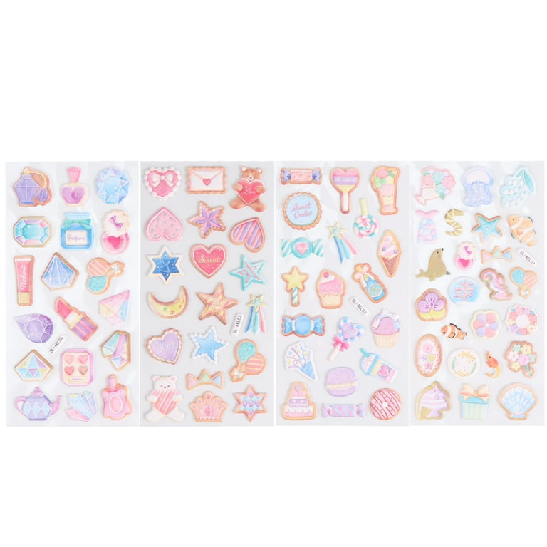 3D Stickers for Kids Toddlers 1200+ Vivid Puffy Children Stickers
