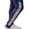 thumbnail image 5 of CULTURA Men's Track Jogger, Navy/Royal Blue/Heather Grey, XL, 5 of 6