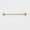 Brass, variant on 24" Modern Towel Bar Brass - Zinc & Stainless Steel Bathroom Holder, Single Rod Design