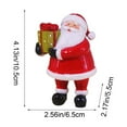 thumbnail image 3 of Hometravel Christmas Resin Figure, Holiday Themed Statue for Home Decor, Living Room TV Cabinet Desktop Ornament, Festive Scene Layout Decoration, 3 of 6
