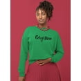 thumbnail image 2 of Corgi Mom Lettering Sweatshirt Women -Image by Shutterstock, Female Large, 2 of 4