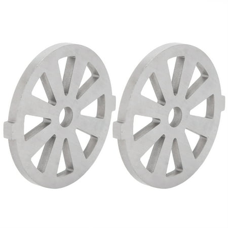 

Meat Grinder Blade Durable Exquisite Craftsmanship 2Pcs/Set 7mm/0.3In Meat Grinder Cutting Blade For Hole Meat Grinders 5# Meat Grinder 8 Holes Knife Plate