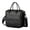 Black and Orange, variant on Black and Orange Leopard Print Insulated Leakproof Lunch Box for Women, Large Lunch Bag for Tween Teen Adult, Loncheras Para Mujer for Work Beach Travel Picnic Camping