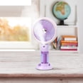 thumbnail image 4 of Kieccall Portable Small Fan with Built in Night Light Compact Cooling Light for Home Office Dorm Desktop Daily Use, 4 of 5