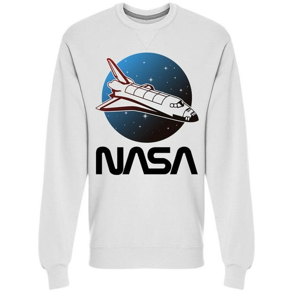 NASA Going Back Home Men Sweatshirt, Male Large