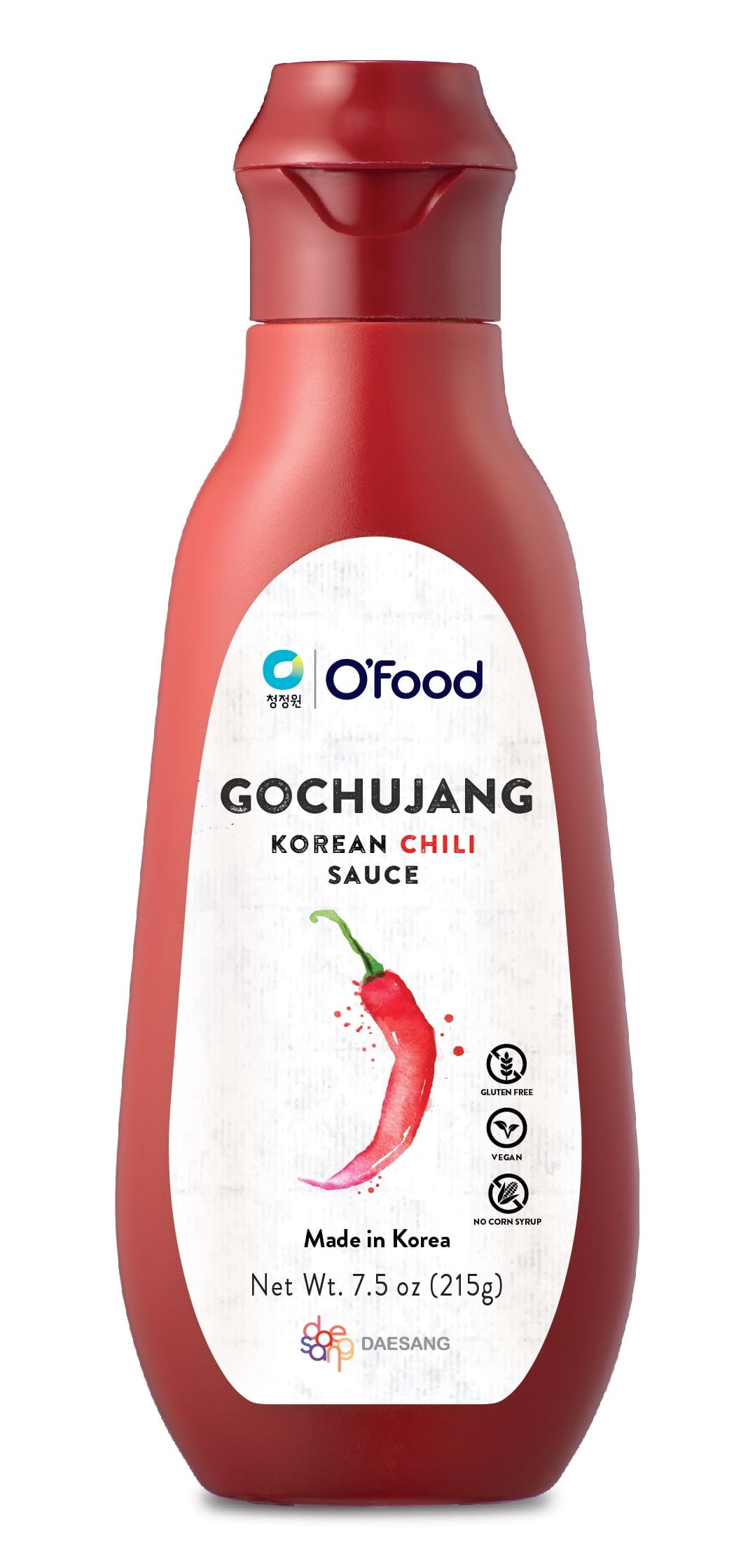 (6 pack) O'Food Gochujang Korean Chili Sauce, 7.5 oz