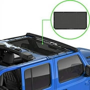 Alien Sunshade UV Protection Automotive Window Shades, Polyester Black