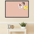 thumbnail image 3 of PinPix 40x28 Custom Cork Bulletin Board  Poster Board Has a Fabric Style Canvas Finish, Framed in Other, by ArtToFrames (PinPix-611), 3 of 5