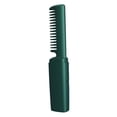 thumbnail image 2 of Mini plancha de pelo recargable, cepillo de pelo antiescaldaduras 2 en 1, mini r de pelo , Verde, 2 of 8