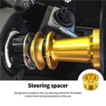thumbnail image 4 of Espaciador De Volante De 51Mm, Aleación De Aluminio, Repuesto Universal, Adaptador De Cubo De Volante, Elevador Para Coche, Vehículo Eigraketly VI009457-01, 4 of 7