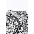 thumbnail image 3 of ABPHQTO Vestido camisero de manga larga con estampado animal de leopardo para mujer, 3 of 5