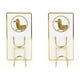 thumbnail image 2 of Fiudx Ganchos de Pared, Toallero Adhesivo Sin Taladro, Elegante Estante de Almacenamiento para Baño, Construcción de Aleación Duradera, Instalación Rápida, para Uso En Casa o En La Oficina, Disponibl, 2 of 6