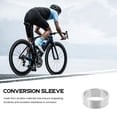 thumbnail image 3 of RENACLIPY Silver 1Pack Corrosion Resistance Bottom Bracket Adapter for Bicycle Upgrading and Repair, 3 of 7