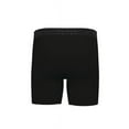 thumbnail image 6 of Wrangler Supima ComfortFlex Stretch Boxer Briefs Men’s Underwear, XL, Black/Black, 6-Pack, 6 of 11