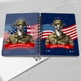 thumbnail image 4 of Happy Father's Day Honoring Veterans Whippet in Army Uniform Spiral Bound Journal Dog Lover 5x7in Spiral Notebook - 13007, 4 of 5