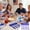 Blue3, variant on Ovzne Disposable Cutlery Set – Food-Grade Plastic Forks and Spoons for Events and Catering Blue