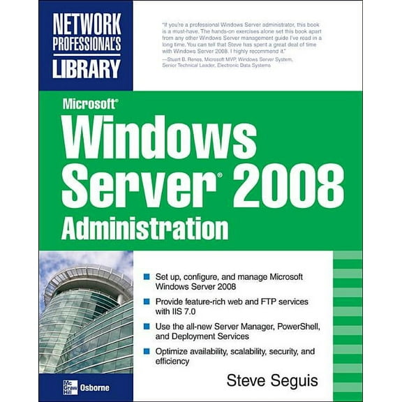 Microsoft Windows Server 2008 Administration, (Paperback)