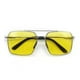 thumbnail image 1 of Gafas de sapo con montura negra, gafas de sol que cambian de color para día y noche, fabricadas en aleación y TAC, 1 of 5