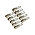 thumbnail image 1 of StarTech.com 10 Pack of HPE J8177C Compatible SFP Module, 1000BASE-T, SFP to RJ45 Cat6/Cat5e, 1GE Gigabit Ethernet SFP, 10pkst) - SFP (mini-GBIC) Transceiver (equivalent to : HP J8177C) - 1GbE - 1000BASE-T - RJ-45 / SFP (mini-GBIC) - RJ-45 / SFP (, 1 of 6