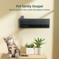 thumbnail image 2 of 2-IN-1 Air Purifier and Aromatherapy Diffuser with Digital Touch Screen Timing Function 4 Modes No Drilling Wall Mount Ionizer Air Purifier and Aroma Diffuser for Pets Bedroom Dorm Home Office Hotel, 2 of 9
