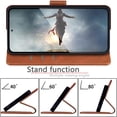 thumbnail image 7 of SUANPOT For Samsung Galaxy S25 Ultra Wallet Case with RFID Blocking Credit Card Holder,Light Brown, 7 of 7